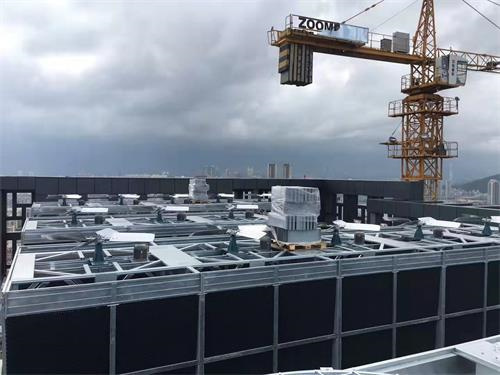 自動(dòng)旋轉(zhuǎn)霧化式圓形冷卻塔的組成及工作原理(常見冷卻塔設(shè)備)