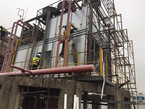 圓型冷卻塔填料維修更換