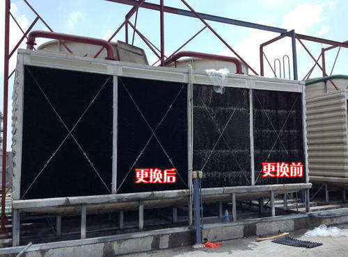 <a href=http://www.tzhtuan.com/tags21_0.html target=_blank class=infotextkey>冷卻塔填料</a>維修替換